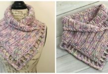 Handwritten Cowl Crochet Free Pattern - Women #Cowl; Free #Crochet; Pattern