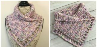 Handwritten Cowl Crochet Free Pattern - Women #Cowl; Free #Crochet; Pattern