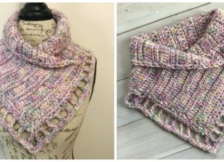 Handwritten Cowl Crochet Free Pattern - Women #Cowl; Free #Crochet; Pattern