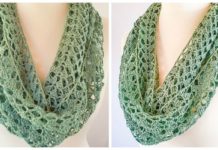 Gwenevere Lace Cowl Crochet Free Pattern - Women #Cowl; Free #Crochet; Pattern