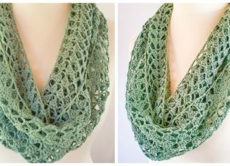 Gwenevere Lace Cowl Crochet Free Pattern - Women #Cowl; Free #Crochet; Pattern