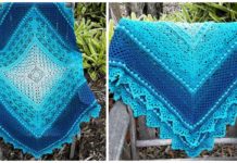 Magnificent Marge Square Blanket Crochet Free Pattern - #Granny; Square #Blanket; Free #Crochet; Patterns