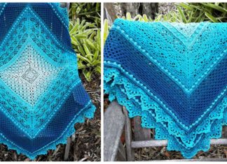 Magnificent Marge Square Blanket Crochet Free Pattern - #Granny; Square #Blanket; Free #Crochet; Patterns