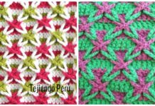 Polish Star Stitch Crochet Free Pattern [Video] - New #Stitch; Free #Crochet; Patterns