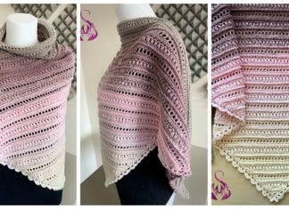 Sleeping Beauty Shawl Crochet Free Pattern - Women Lace #Shawl; Free #Crochet; Patterns