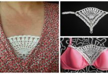 Women Lace Modesty Panel Crochet Free Pattern