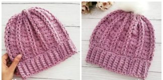 Yara Beanie Hat Crochet Free Pattern - Adult Beanie #Hat; #Crochet; Free Patterns