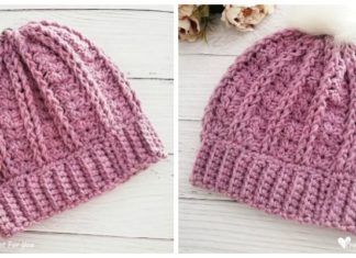 Yara Beanie Hat Crochet Free Pattern - Adult Beanie #Hat; #Crochet; Free Patterns