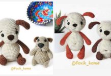 Amigurumi Baby Dog Crochet Free Pattern - Crochet Dog #Amigurumi; Free Patterns