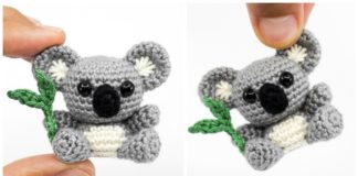 Amigurumi Koala Crochet Free Pattern - Zoo Animals Toys #Amigurumi; Free Crochet Patterns