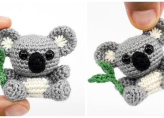 Amigurumi Koala Crochet Free Pattern - Zoo Animals Toys #Amigurumi; Free Crochet Patterns