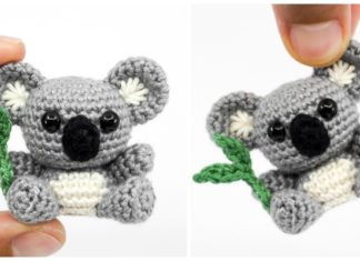Amigurumi Koala Crochet Free Pattern - Zoo Animals Toys #Amigurumi; Free Crochet Patterns