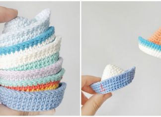 Amigurumi Sailboat Crochet Free Pattern