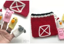 Animal Finger Puppet Playset Crochet Free Pattern