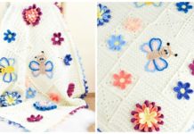 Blooming Spring Flower Blanket Crochet Free Pattern Blooming Spring Flower Blanket Crochet Free Pattern - #Flower; Blankets Free #Crochet; Patterns