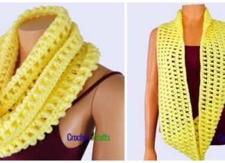 Bullion Stitch Cowl Crochet Free Pattern - Women #Cowl; Free #Crochet; Pattern