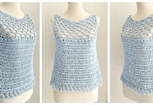 Solomon Knot Summer Top Crochet Free Pattern [Video] - Women Summer #Top Free #Crochet; Patterns