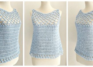 Solomon Knot Summer Top Crochet Free Pattern [Video] - Women Summer #Top Free #Crochet; Patterns