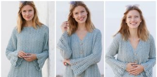 Mermaid Magic Sweater Crochet Free Patterns