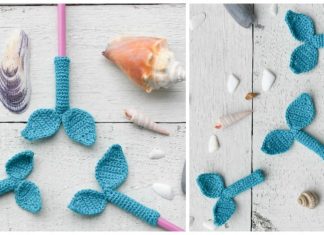 Mermaid Pencil Topper Crochet Free Pattern - Back to School #Pencil Topper Free #Crochet; Patterns