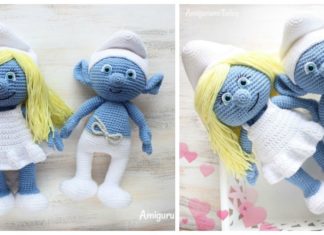 Amigurumi Smurf Crochet Free Patterns - Crochet #Dolls; #Amigurumi; Free Patterns