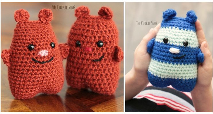 Amigurumi Monsters Crochet Free Patterns - Monster Doll #Amigurumi; Free Crochet Pattern