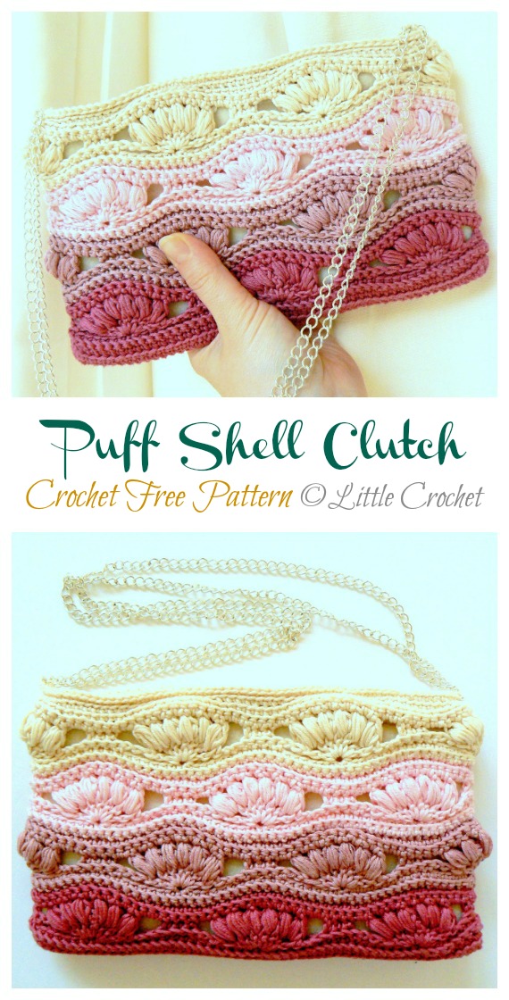 Crochet Tote Bag Pattern / Tutorial: Puff Stitch Purse, Crochet Bag  Pattern, Crochet Pattern Instant Download - Etsy