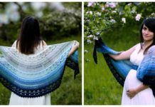 SisLove Half Circle Shawl Crochet Free Pattern - Women Lace #Shawl; Free #Crochet; Patterns
