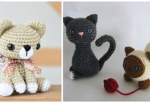 Amigurumi Little Kitty Crochet Free Patterns - Crochet Toy #Cat; #Amigurumi; Free Patterns