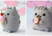 Amigurumi Pusheen the Cat Crochet Free Pattern- Crochet Toy #Cat; #Amigurumi; Free Patterns