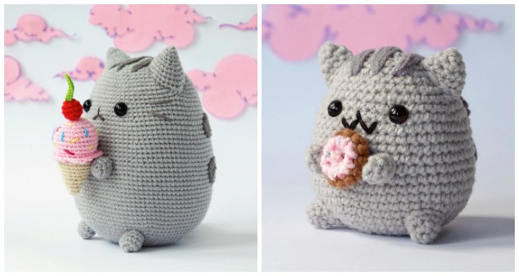 Amigurumi Pusheen the Cat Crochet Free Patterns Crochet