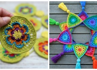 Party #Bunting ; #Crochet; Free Patterns