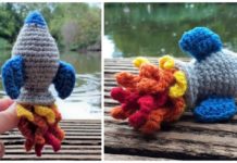 Amigurumi Rocket Ship Crochet Free Patterns
