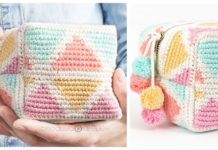Square Makeup Pouch Crochet Free Patterns