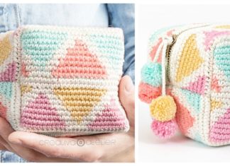 Square Makeup Pouch Crochet Free Patterns