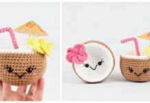 Amigurumi Tropical Coconuts Crochet Free Pattern