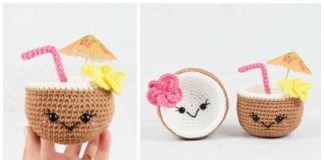 Amigurumi Tropical Coconuts Crochet Free Pattern