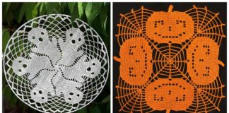 Halloween Doily Crochet Free Patterns