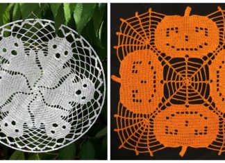 Halloween Doily Crochet Free Patterns