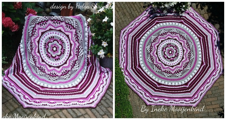 Octagonical Blanket Crochet Free Pattern Crochet & Knitting