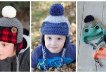 Trapper Hat Crochet Free Patterns