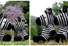 Amigurumi zebra Crochet Free Pattern - Crochet #Zebra; Amigurumi Free Patterns