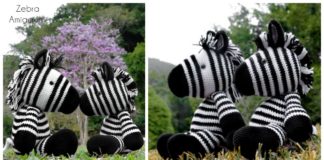 Amigurumi zebra Crochet Free Pattern - Crochet #Zebra; Amigurumi Free Patterns