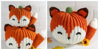 Fox Pumpkin Crochet Free Pattern