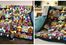 Safe at Home Blanket Knitting Pattern