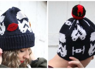 Star Wars Hat Crochet Free Pattern- Adult Beanie #Hat; #Crochet; Free Patterns