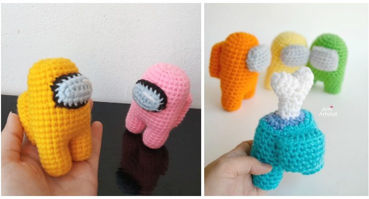 Amigurumi Among Us Crochet Free Patterns