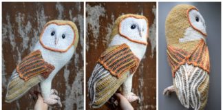 Amigurumi Barn Owl Crochet Free Patterns