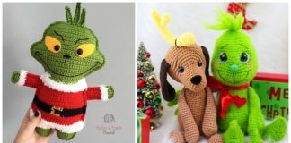 Amigurumi Grinch Crochet Free Patterns - #Doll; Crochet #Amigurumi; Free Pattern