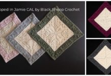 Wrapped In Jamie Blanket CAL Crochet Free Pattern - Afghan #Block; Square Free #Crochet; Patterns